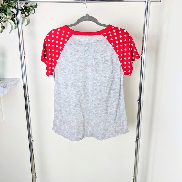 ⭐ Girls Minnie Mouse Polka Dot Pocket Tee⭐ - Picture 6 of 12